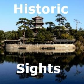 historic sights in China