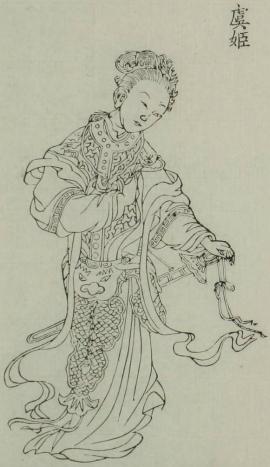 Consort Yu, concubine of Xiang Yu