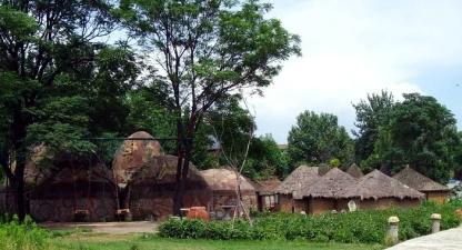 Banpo Primitive Cultural Village near the excavated Banpo Site