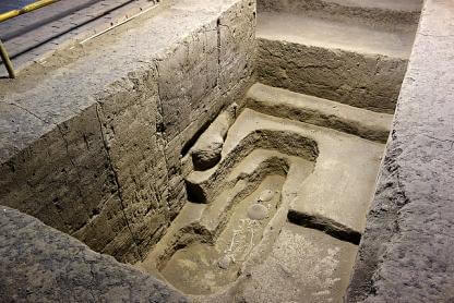 excavated tomb at the Banpo Site