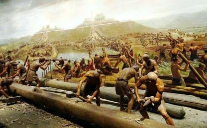 the Liangzhu culture built the world's oldest hydraulic engineering system