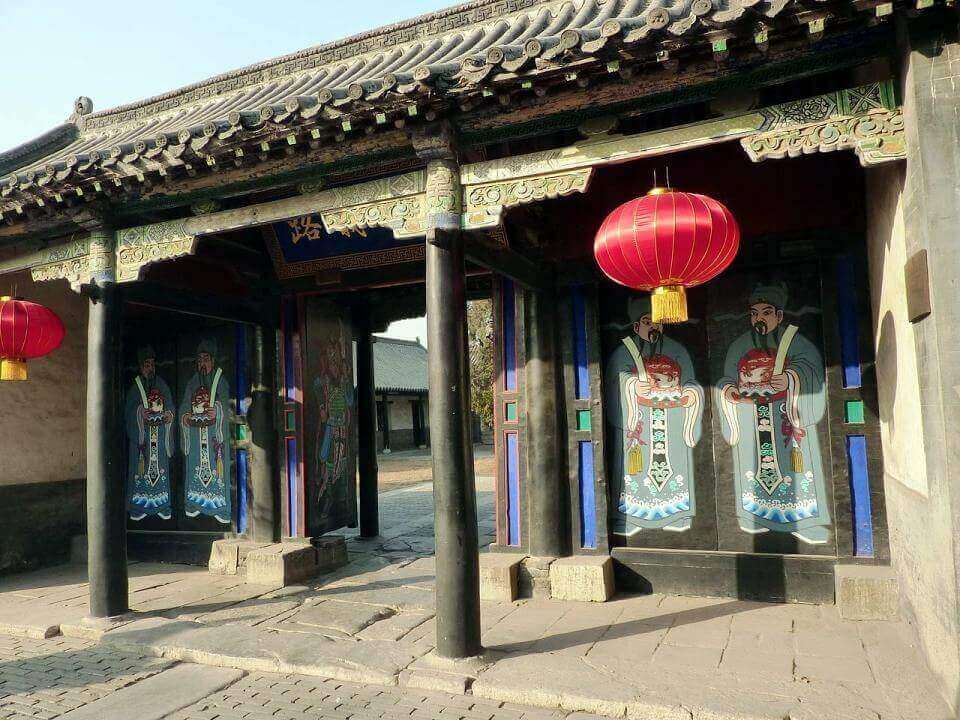 Gate of Politeness (Li Men) inside the Mencius Family Mansion in Zoucheng