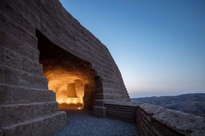 mountaintop experience exhibition hall (side entrance) at the Xihoudu Site