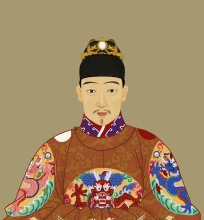 Portrait of the Chongzhen Emperor Zhu Youjian
