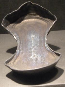 Ming dynasty silver bullion ingot found in a tomb