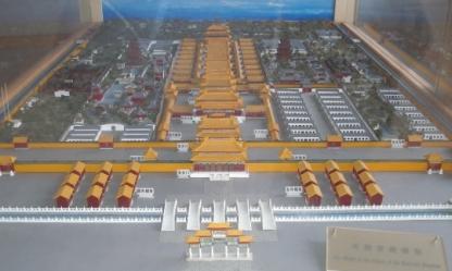 Model of the Palace of the Heavenly Kingdom in Nanjing