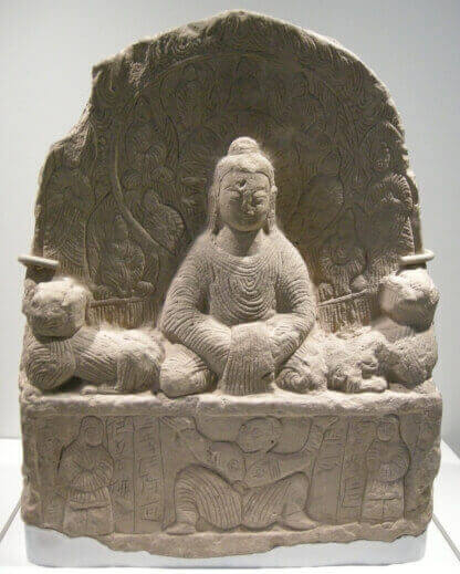 5th century Buddhist stele