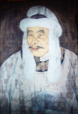 the Jurchen Jin dynasty's 1st Emperor Taizu (Wanyan Aguda)