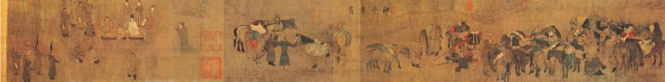 10th century Liao dynasty painting Rest Stop for the Khan