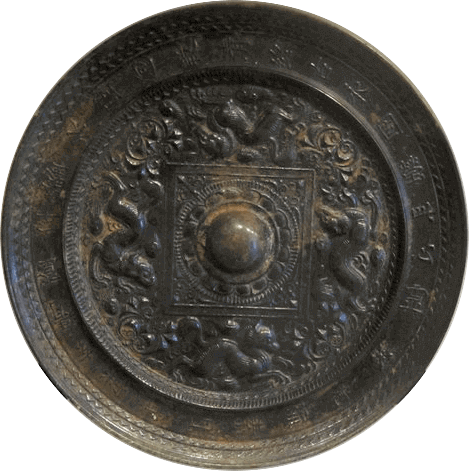 Sui dynasty bronze mirror