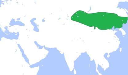 Map of the Khitan Empire, ca. AD 1000