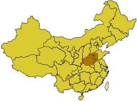 Location of the Xia dynasty state