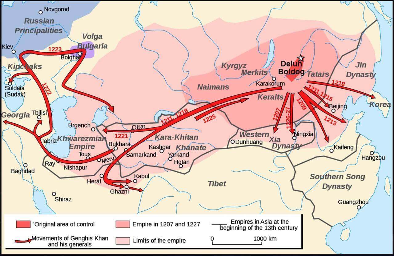The Rise and Fall of the Mongolian Yuan Dynasty in China
